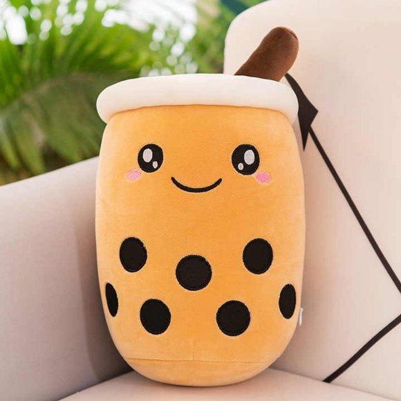 Plush Boba Tea Cup Toy Figurine Toy - Picture 8 of 11